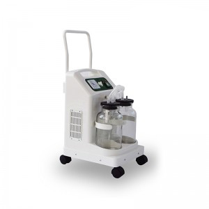 20L mobile suction machine high duty with caster and pedal switch suitable for surgical use