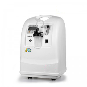 3L concentrator oxygen streamline design with USA technology oil free compressor