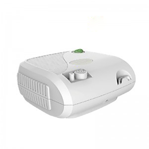 Air-compressing nebulizer