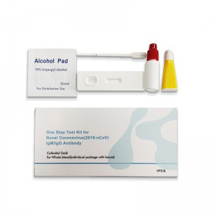 One Step Test for Novel Coronavirus (2019-nCoV) IgM/IgG Antibody