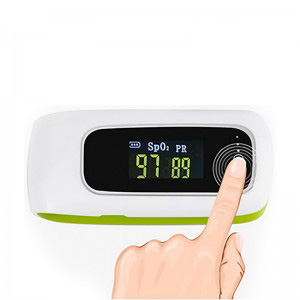 Fashion Fingertip Pulse Oximeter CE&FDA with Bluetooth and App smart health monitor