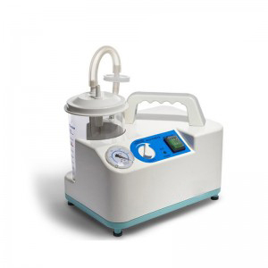 Portable suction machine reliable and durable with big pump rate for home use