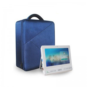 mobile handheld health monitor for integrated diagnostic telemedicine e-health and e-Clinic